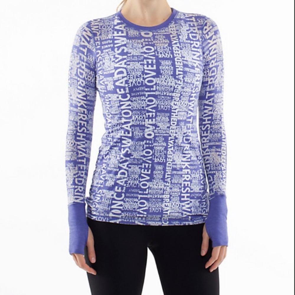 Lululemon Manifesto Long Sleeve - Sz 12